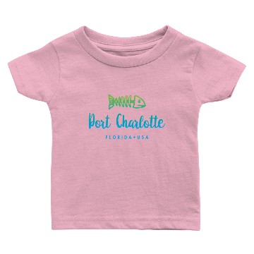 Discover Port Charlotte Florida Baseball Jerseys Baby T-shirts
