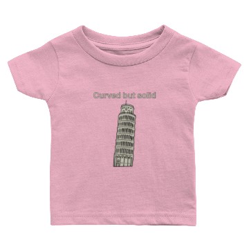 Discover Curved but solid Baby T-shirts