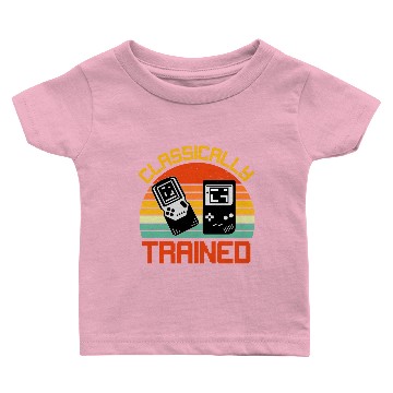 Discover Classically Trained Gaming Baby T-shirts