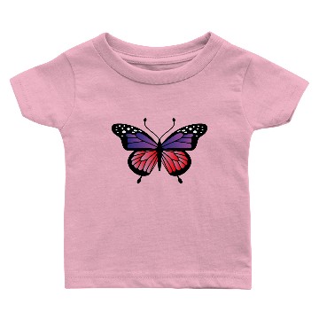 Discover red purple Butterfly Baby T-shirts