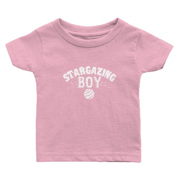 Discover Stargazing Boy Astronomy Astronomer Baby T-shirts