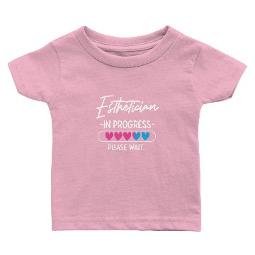 Discover Cute Licensed Esthetician Skincare Baby T-shirts