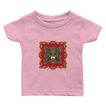 Discover Beautiful Bohemian Cat | Baby T-shirts