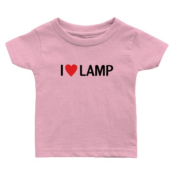 Discover I Love Lamp Baby T-shirts