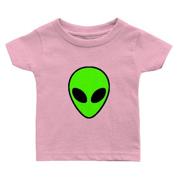 Discover Alien Head Pocket Patch Area 51 Baby T-shirts