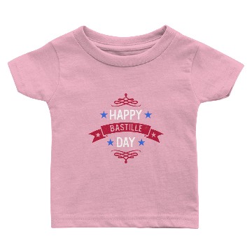 Discover Happy Bastille Day Baby T-shirts