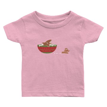 Discover Gingerbread Jaws cute Baby T-shirts