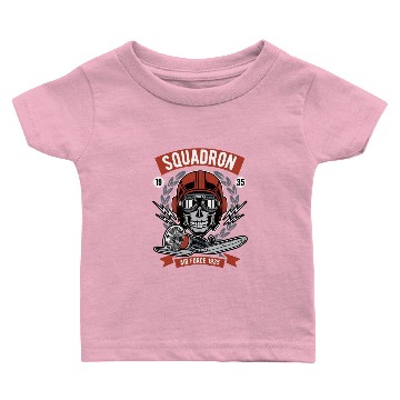 Discover Squadron air force Hawaiians Baby T-shirts