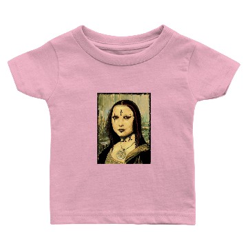 Discover Gothic Goth Mona Lisa Baby T-shirts