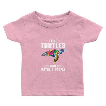 Discover Sea Turtle Tortoise I Like Turtles Baby T-shirts