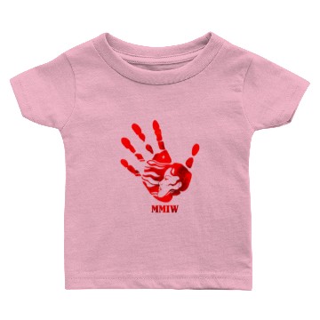 Discover Hand Red Mmiw Baby T-shirts