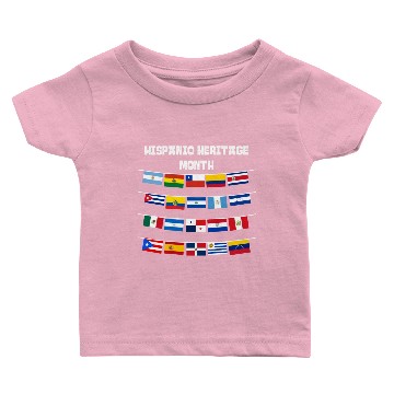 Discover Hispanic Heritage Month Baby T-shirts