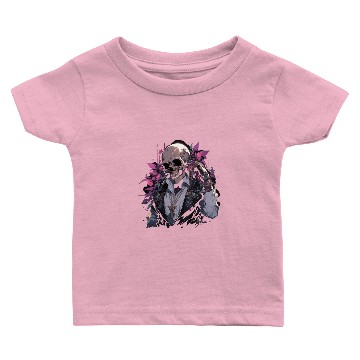 Discover Totenkopf Skull Skulls Skull Skeleton Baby T-shirts