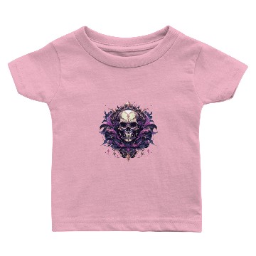 Discover Totenkopf Skull Skulls Skull Skeleton Baby T-shirts
