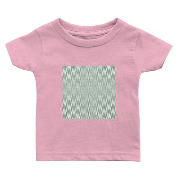 Discover Retro Teal Chevron Pattern Baby T-shirts