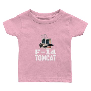Discover F 14 Tomcat US Flag Baby T-shirts