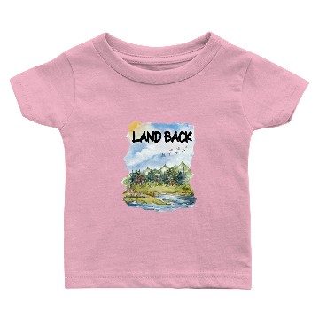 Discover Land Back Baby T-shirts