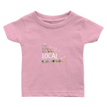 Discover Waikiki Honolulu Island Baby T-shirts