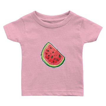 Discover Watermelon Slice - Juicy Delights Baby T-shirts