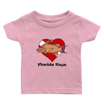 Discover Florida Keys Hogfish Baby T-shirts
