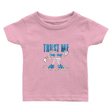 Discover Rock Climbing Trust Me I'm Solid Mountaineering Baby T-shirts