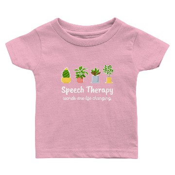 Discover Speech Therapy SLP Speech Language Pathology Cute Baby T-shirts