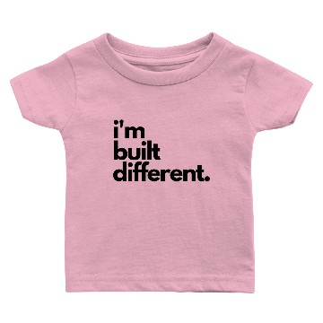 Discover I'm Built Different Baby T-shirts