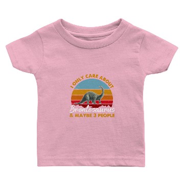 Discover Style Sunset Brontosaurus Baby T-shirts