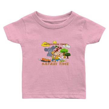 Discover Adventure Time Safari Time Baby T-shirts