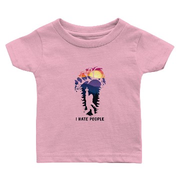 Discover I Hate People Bigfoot Baby T-shirts