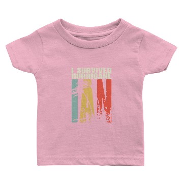 Discover I Survived Hurricane Ian Baby T-shirts