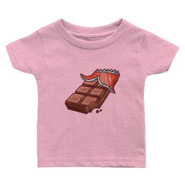 Discover A Dark Chocolate Bar Baby T-shirts