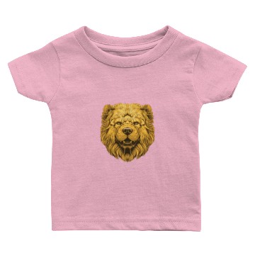Discover Chow Chow dog portrait Baby T-shirts