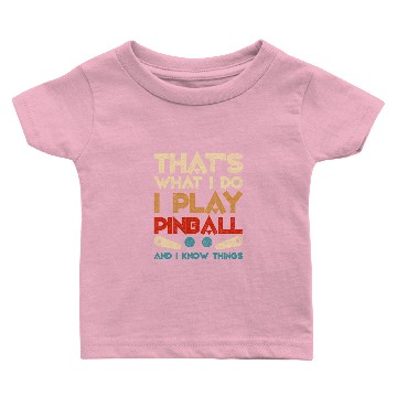 Discover Pinball Baby T-shirts