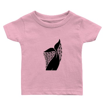 Discover Maori Pattern Whale Tail Baby T-shirts