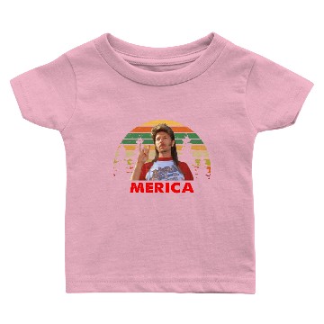 Discover Joe Dirt Merica American Flag Baby T-shirts