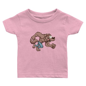 Discover Running Werewolf Baby T-shirts