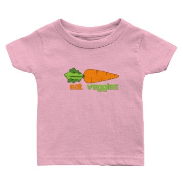 Discover Gift For Vegan, Eat Your Veggies Baby T-shirts