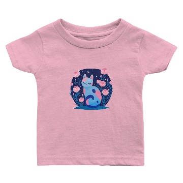 Discover Peony cat Baby T-shirts