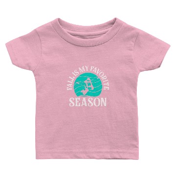 Discover Fall Is My Favorite Season Skydiver Skydiving Baby T-shirts