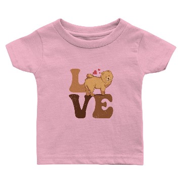 Discover Chow Chow Dog LOVE Baby T-shirts