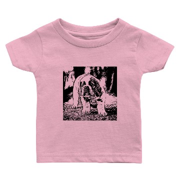 Discover Saint Bernard Puppy image Baby T-shirts