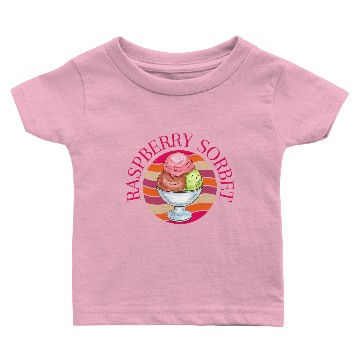 Discover Raspberry Sorbet Baby T-shirts