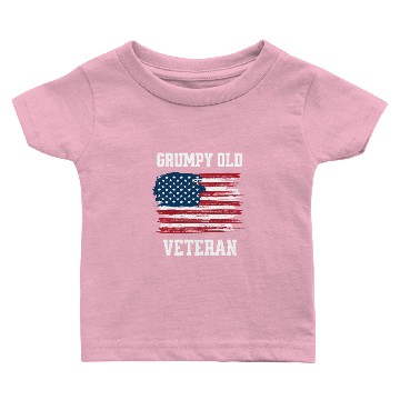 Discover grumpy old veteran Baby T-shirts