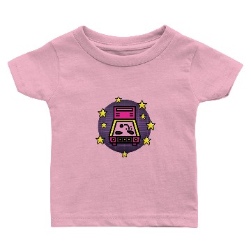 Discover Pinball Machine Arcade Retro Baby T-shirts