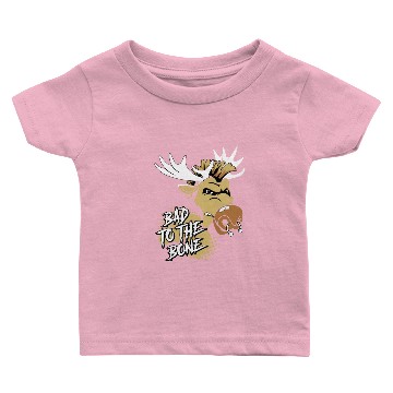 Discover Bad To The Bone Punk Baby T-shirts
