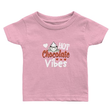 Discover Hot Chocolate Vibes Baby T-shirts