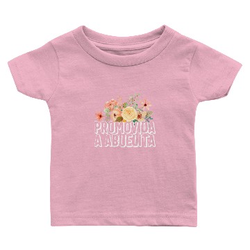 Discover Grandmother Baby T-shirts, Promovida A Abuelita Floral