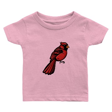 Discover Red Cardinal Baby T-shirts
