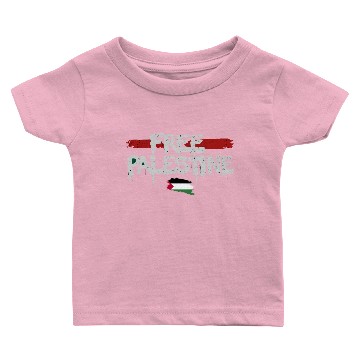 Discover free palestine graffiti Baby T-shirts